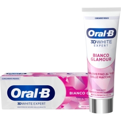 ORAL B 3D White Expert Glamour White - Sweet Peppermint Whitening Toothpaste 75 ml