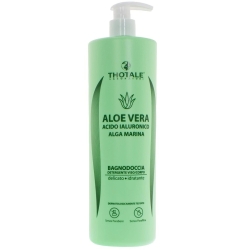 Thotale Aloe Shower Gel - Moisturizing Body Wash with Aloe Vera and Hyaluronic Acid 1000 ml