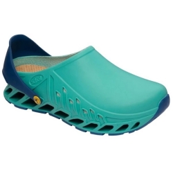 Scholl Evoflex - Unisex Memory Cushion Shoes Size 43 Emerald-Navy Blue
