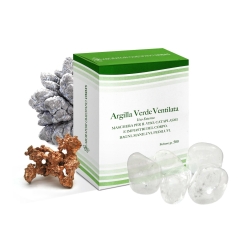 Ventilated Green Clay - 100% Natural Purifying and Soothing Fine Powder for Face, Body and Hair 500 gr