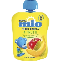 My Pouch Snack 100% Fruit 4 Fruits to squeeze 90 gr