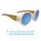 Chicco Kids Sunglasses - Cream Color Mirrored Lenses 0m+