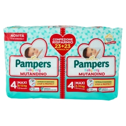 Pampers Baby-Dry Maxi Pants - 46 Diapers Size 4 (8-15 kg)