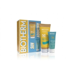 BIOTHERM Waterlover - Sun Care Set with Sun Milk SPF50 200 ml + After Sun Cream 200 ml