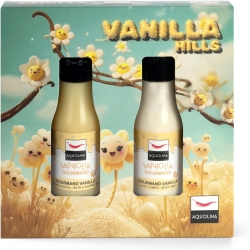 AQUOLINA Vanilla Hills Gift Set - 125 ml Shower Gel + 125 ml Body Milk