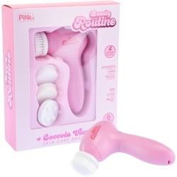 Beauty Routine Pamper Face Skin Care Brush - Facial Massage Brush + 4 Heads
