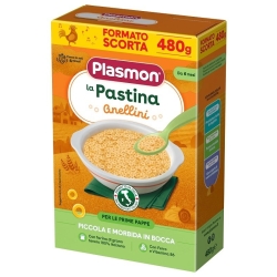 Plasmon pasta anellini - baby food 480 g