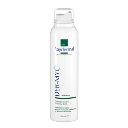 der-myc antifungal cleanser mousse 150 ml