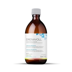 Drenavoll Peach Lemon 500 ml - Supplement for draining and purifying our body