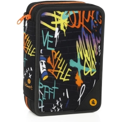 Spray Art - Triple Case 18 Markers + 18 Crayons + 8 Accessories