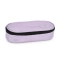 Lurex - Organized Oval Pencil Case for Children and Teens 22x5Hx7 cm Lilac
