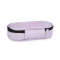 Lurex - Organized Oval Pencil Case for Children and Teens 22x5Hx7 cm Lilac