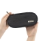 Lurex - Organized Oval Pencil Case for Children and Teens 22x5Hx7 cm Black