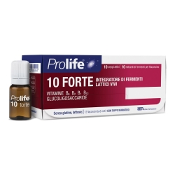 Prolife Forte 12 8 ml vials - Supplement for intestinal bacterial flora (Damaged package)