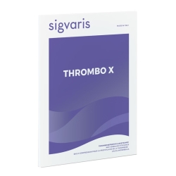 Sigvaris Thrombo X - Compression Stocking for Antithrombotic Prophylaxis Size S White Normal Model