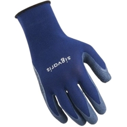 Sigvaris Textile Gloves with Grey Edge for Gentle Handling and Secure Grip - Size L