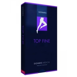 Sigvaris Top Fine - Class 1 Therapeutic Compression Tights, Closed Toe, Unisex, Size S
