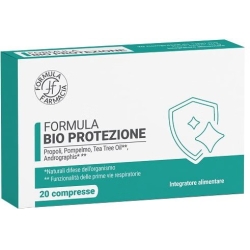 Formula Bio Protezione 20 Tablets - Supplement for immune defenses and respiratory tract health
