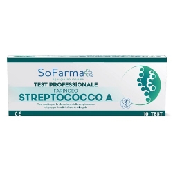 Rapid Throat Strep A Test - Streptococcus A Antigen Detection 10 Tests
