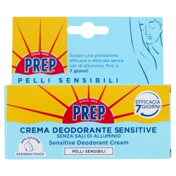 PREP Sensitive Deodorant Cream - 7-day treatment for sensitive skin, aluminum and alcohol free 35 ml