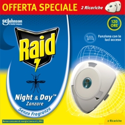 Night & Day - Electric Mosquito Repellent with 2 Refills