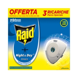 Night & Day Mosquito Repellent - 3 Fragrance-Free Refills