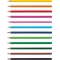 Elios - 6 packs of 36 colored crayons