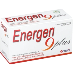 Supplement Energy Energen 9 Plus 10 Vials 10 Ml