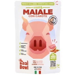 Grain-free Pork with Carrots - Complete food for dogs of all sizes 150g
