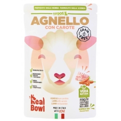 Lamb with Carrots - Complete food for dogs of all sizes 150g