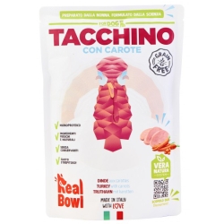 Turkey with Carrots - Complete food for dogs of all sizes 400g