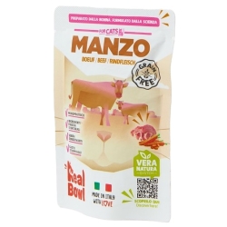Grain-Free Beef Cat Food - Complete Food for Cats 80g