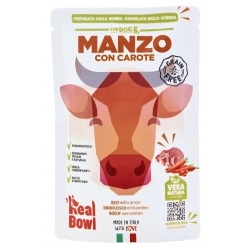 Grain-Free Beef with Carrots - Complete food for dogs of all sizes 150g