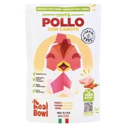Chicken with Carrots - Complete food for dogs of all sizes 150g
