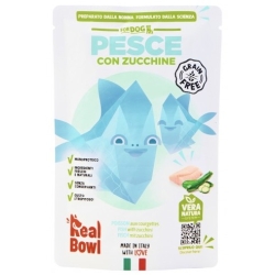 Grain-Free Dog Food - Fish with Zucchini - Complete food for dogs of all sizes 150g