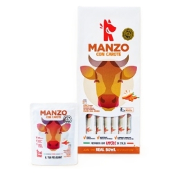 Beef with Carrots - Complete food for dogs of all sizes, 7 sachets of 150g each