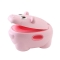 Hippo - Ergonomic Potty with Lid and Step Stool Function, Pink, 6m +