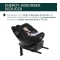 Chicco Everone I-Size - Reclining Car Seat with Integrated Isofix Base from Birth to 12 Years Black