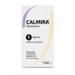 Doc Generici Calmira Olopatadine 1 mg-ml - Eye Drops for Allergic Conjunctivitis 5 ml Bottle