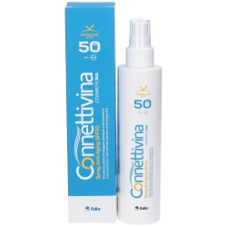 Connettivina SPF 50 Sunscreen Spray Anti-Aging Ultra Light Solar Emulsion Very High Protection 180 ml