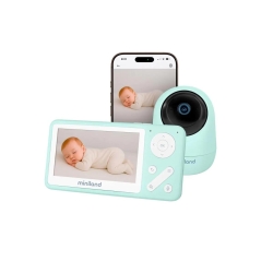 Digimonitor Anywhere - Dual Video Baby Monitor with 4.2-Inch Display and Motorized Camera
