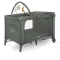 Belove Plus - 2-in-1 Folding Double-Height Camping Cot with Mattress, Changing Table, and Play Arch, Green