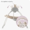 Liss - Foldable Baby Swing with 5 Speeds and 6 Melodies Beige