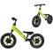 Balance Bike Spark - Balance Bike for Children 3-6 Years with LED Lights 12-Inch Wheels Green