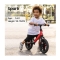 Spark Balance Bike - Balance Bike for Children 3-6 Years with LED Lights 12-Inch Wheels Blue