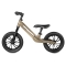 Balance Bike Racer - Balance Bike for Children 3-6 Years with LED Lights 12-Inch Wheels Platinum