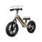 Balance Bike Racer - Balance Bike for Children 3-6 Years with LED Lights 12-Inch Wheels Platinum