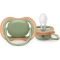 Ultra Air - 2 Orthodontic Silicone Pacifiers 6-18 Months Assorted Patterns