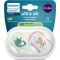 Ultra Air - 2 Orthodontic Silicone Pacifiers 0-6 Months in Assorted Patterns