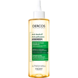 Vichy Dercos Anti-Dandruff Shampoo, Water-Mousse, Anti-Itch 200 ml